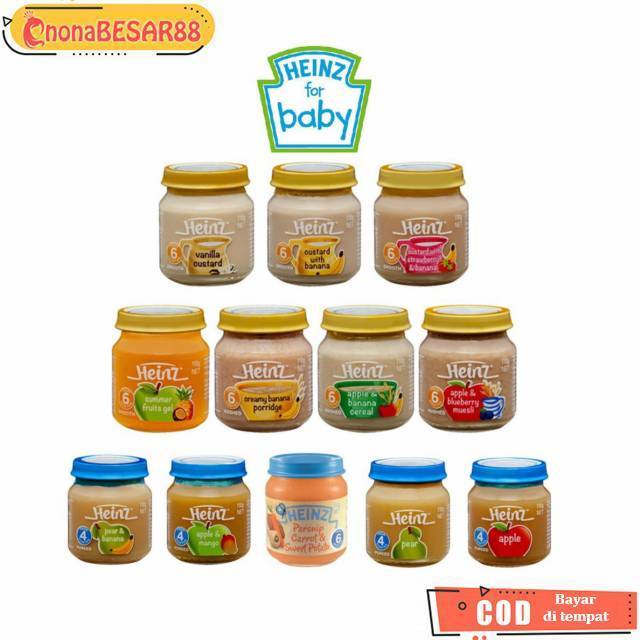 Heinz Jar Australia Makanan Bayi Heinz Baby Food Jar MPASI