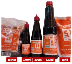 Kecap Manis SH Siong Hin Benteng Banteng Murah Botol 140ml Asli Tangerang