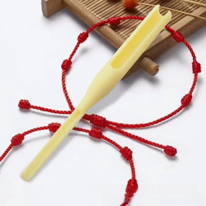 YING39292 Pla Rose Knotting Tool Flower Tying Ergonomic Design Weaving Tools Professional Portable Hand Rope Tools Beginner