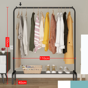 Mainland Rak Baju Gantung Stand Hanger Baju Pakaian Rak Gantungan Baju Besar Gawang Jemuran Rak Besi Gantungan Big Stand Hanger Butik Display HSH131 - A