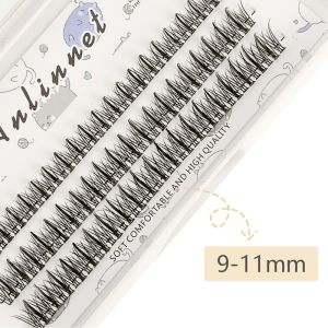 🔥Dream Poem👍Fishtail Eyelashes Natural Realistic Single Cluster Segmented Grafting Eyelashes
