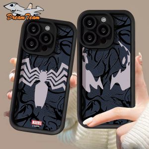 Cool Phone Case Venom Spider Man Soft TPU Shockproof Back Cover For Realme 5 Pro Realme 5i 5S 6i 7i Realme 8 Pro 8i Realme 10 Realme Narzo 20 Realme Narzo 30A Realme Narzo 50A Prime Realme Narzo 50i Prime