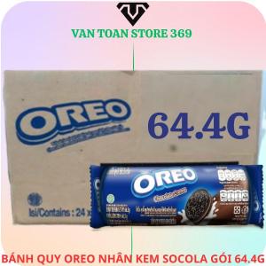 Bánh quy kem OREO vị socola gói 64.4g
