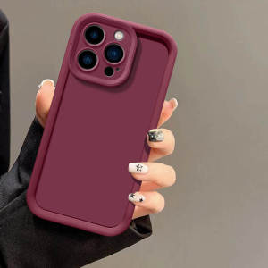 Casing For infinix Note 40X 40 30 VIP 5G 12 Pro 2023 G96 Smart 9 7 HD 6 Plus POP 8 Hot 50i 40i Tecno Spark 20C 20 GO 2024 Simple Solid Color thicken Soft edge shockproof Phone Case JGS 01