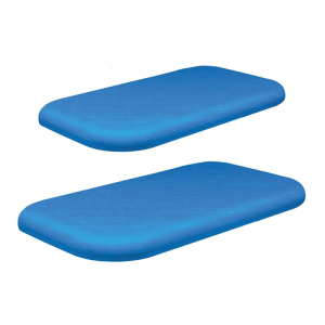 Heavy Duty Swimming Pool Cover Breathable Easy Installation Rectangular Inflatable Pool Cover Pool Windproof Rope