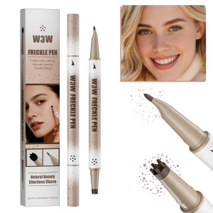 Realistic Freckle Pen Natural Lifelike Dot Pen Long Lasting Waterproof Sweat-proof Smudge-proof Natural Freckle Makeup