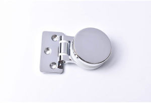 2 Pcs/Lot 90 180 Degrees Zinc Shower Screen Frameless Glass Hing Me Decorative Cover Round Chrome