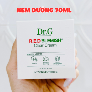 Kem Dưỡng Dr.G R.E.D Blemish Clear Soothing Cream Làm Dịu Phục Hồi Da 30ml