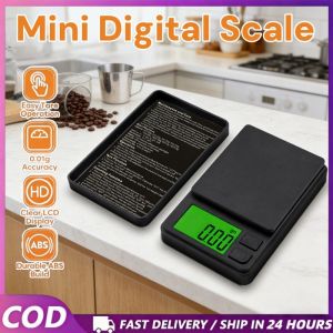 Mini Electronic Digital Scale 0.01/0.1g High Precision Portable Jewelry Kitchen Food Weighting Scale