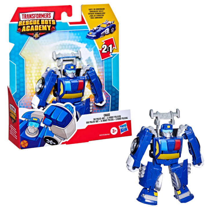 (External Packaging Damaged) Transformers Rescue Bots Academy Chase The Police Boat (E5366)