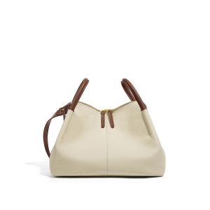 Royal Bagger Shoulder Crossbody Bags for Women Genuine Cow Leather Large Capacity Fashion Pillow Tote Bag Commuter Handbag 6315
