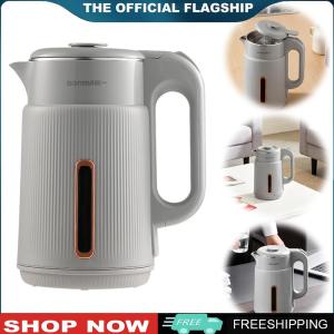 [CHAMAIR STORE]Electric Kettle Household 1.7L Automatic Power-Off Boiling Kettle with Large Capacity and Stainless Steel Finish