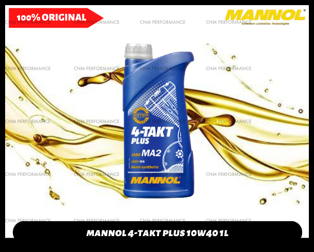 MN7202-1 MANNOL 4-Takt Plus 10W40 Motor Engine Oil 1Liter | Lazada