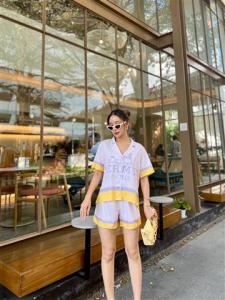 NEW‼️(งานเกรดนำเข้า💯) ชุดเซทเสื้อกับกางเกง ชุดเซท2ชิ้น ชุดเซทแฟชั่น ชุดเซตน่ารัก