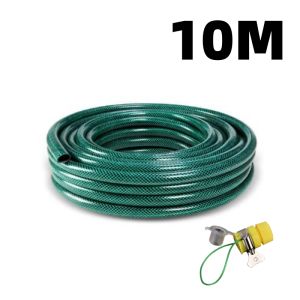 MOSIKEN TOOL   50M   GREEN PVC Garden Hose  Car washing  Garden watering  Heat and frost resistance  Field irrigation