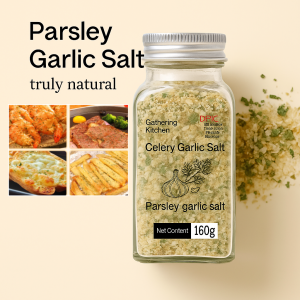 Parsley Garlic Seasoning Salt Zero Fat Low Sodium Spice Blend for Grilling Chicken Steak Cooking Healthy Food Flavoring