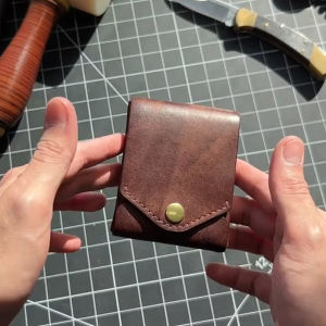 Multi-Function Leather Wallet Compact Card Holder With Coin Pocket Premium Leather Mini Wallet Portable Small Organizer For Women Men