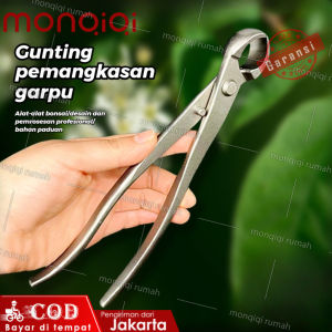Gunting Dahan Pemotong Catok Bonsai Cembung 21cm Cabang Pohon Berkebun Tanaman Hias
