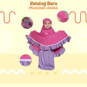 FASHION MUSLIM MUKENA ANAK USIA1-12 TAHUN