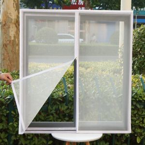 Zipper mosquito net window mosquito net Velcro anti-mosquito netting custom anti-mosquito screen window size can be customized