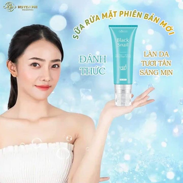 Sữa rửa mặt Black Snail Huyền Phi tinh chất ốc sên đen Hàn Quốc. Công ...