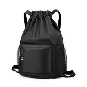 Outdoor Ultralight Backpack Football Basketball Bag String Drawstring Hiking Gym shoulder  Sport bag