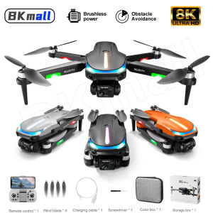 BKmall K911 se Brushless Drone 8k HD three Camera 5G WiFi GPS Drone Real -time transmission video picture Brushless Motor FPV Drone intelligent follow 1000M Distance RC Quadcopter