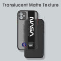 Ốp lưng Hontinga Ốp lưng cho iPhone 15 Pro Max 15 Plus 5G Ốp lưng bảo vệ máy ảnh biểu tượng của NASA không gian Mỹ sáng tạo Ốp lưng đầy đủ vỏ điện thoại trong suốt mờ bảo vệ máy ảnh Ốp cứng cho bé trai cho bé gái. 