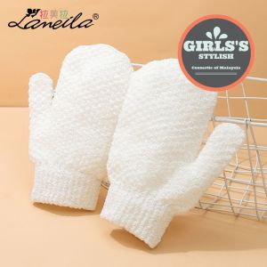 LMLTOP Lameila 1pcs Shower Bath Exfoliating Gloves Wash Skin Sarung Tangan Mandi~ 沐浴手套