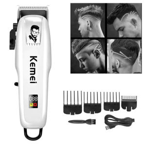 KEMEI KM 809A - ALAT CUKUR CUKURAN RAMBUT LED DISPLAY KM-809A / KM PG809A - Cukur Rambut Kemei KM 706Z