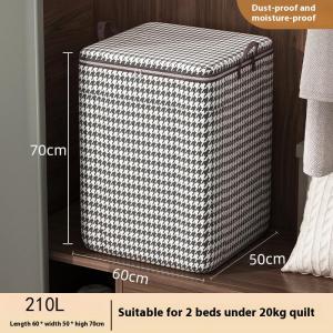 Oxford Foldable Storage Box Organizer for Clothes Large Capacity Quilt Storage Box Thicken Dustproof Storage Bag Oxford Fabric Storage Box Organizer Large Clothes Storage Box