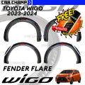 ALL NEW Toyota Wigo 2023 to 2025 Fender Flare with Reflector 2024 ( CarAccessories). 