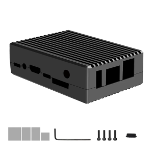 Cho 5/5B trường hợp nhôm thụ động trường hợp vỏ bao vây n507 ăng-ten cài đặt vỏ bảo vệ bằng kim loại thay thế