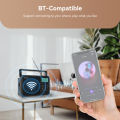 RETEKESS TR638 วิทยุบลูทูธพกพา วิทยุคลื่นสั้น AM FM อายุการใช้งานแบตเตอรี่ยาวนานเป็นพิเศษ คุณภาพเสียงสูง จอ LCD พร้อมไฟแบ็คไลท์ วิทยุดิจิตอลลูกบิดขนาดใหญ่ เหมาะสำหรับครอบครัวผู้สูงอายุ รองรับเสาอากาศภายนอก การ์ด TF และ USB. 