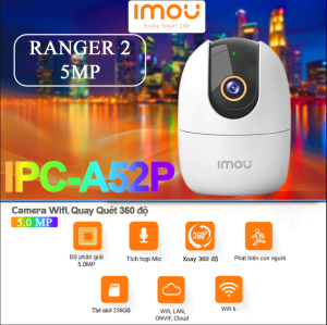 Camera WIFI XOAY 360 IMOU Ranger - A42P 4MP - A32EP 3MP - A22EP 2MP Trong Nhà Còi Hú Báo Động chính hãng