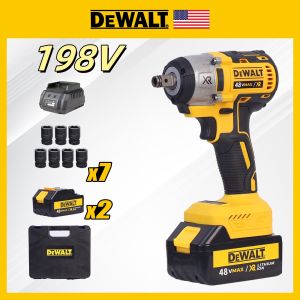 DeWALT 88V Original Brushless Impact Wrench Cordless Charging Screwdriver High Horsepower Long Life Complete Accessories With Toolbox For sale Multifunction