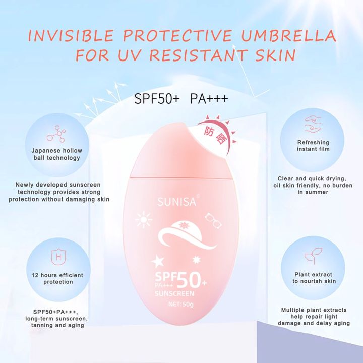 SUNISA Premium Brightening Sunscreen 50grams | Lazada PH