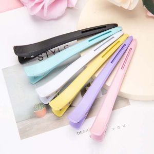 NBANLIKE Hair Accessories Duckbill Hair Clip Hair Styling Tool Hairdressing Partition Hairpins Colorful ABS Crocodile Clips Hair Salon