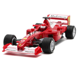 【WJ】1:32 F1 Formula 1 racing  alloy racing car model light music and resilience 19CM large toy car for kids boy children toy car collection  gift