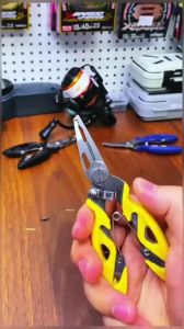 Kìm cắt dây cước/ Kìm gỡ lưỡi câu cá đa năng bằng thép không gỉ
