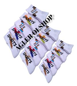KAOS KAKI SPORT PRIA TEBAL UKURAN  PANJANG MURAH UKURAN KAKI  ALL SIZE