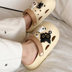 Xishop  นิวคอลเล็คชั่นพร้อมส่ง รองเท้าแตะแบบสวม งานหัวโต แฟชั่น ทรงสวย น้ำหนักเบา มีกันลื่นเน้นๆ รุ่นนี้มาพร้อมตัวติดน้องแมวสุดคิ้วท์ พร้อมส่งหลายสี งานดีๆรุ่นนี้ขอแนะนำ