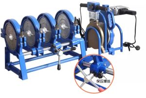 Ready✅ Manual Butt Welding Machine PE Pipes 63-200mm Four Rings Welder Mesin Gabungan Paip Manual Hot HDPE Melt 手动PE管焊接机