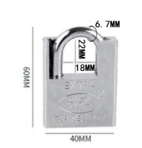 P PMC Khóa Cửa Nhà Ổ Khóa Chống Cắt Trắng Circle