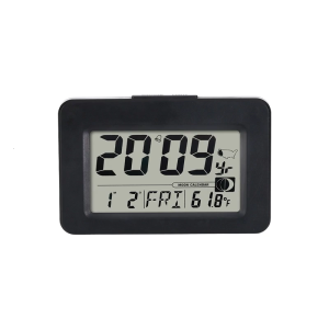 Plastic Digital Clock With Real Time Humidity Display And Quiet Operate Functionality