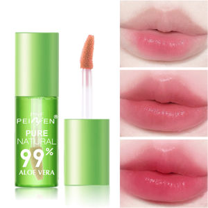 Natural Aloe Essence Lip Gloss Moisturizing Changable Color Portable Waterproof Long Lasting Nutritious Lips Care Lipstick