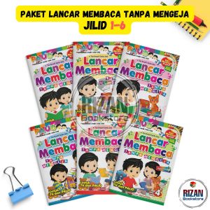 [SJ] Paket Buku Lancar Membaca Tanpa Mengeja (Isi 6 Buku)