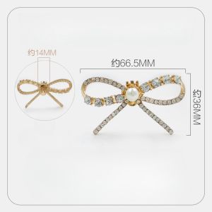 2pcs Sepasang Variasi Sepatu Buah Klip Sepatu Logam Berlian Imitasi Aksesoris Sepatu Cocok Untuk Pesta/Hiasan Sepatu/Hiasan Heels