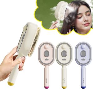 ELITEDEALSHUB Electric Hair Care Spray Massage Comb Anti-static Self-cleaning Hairbrush Spray Airbag Combs Women Girls