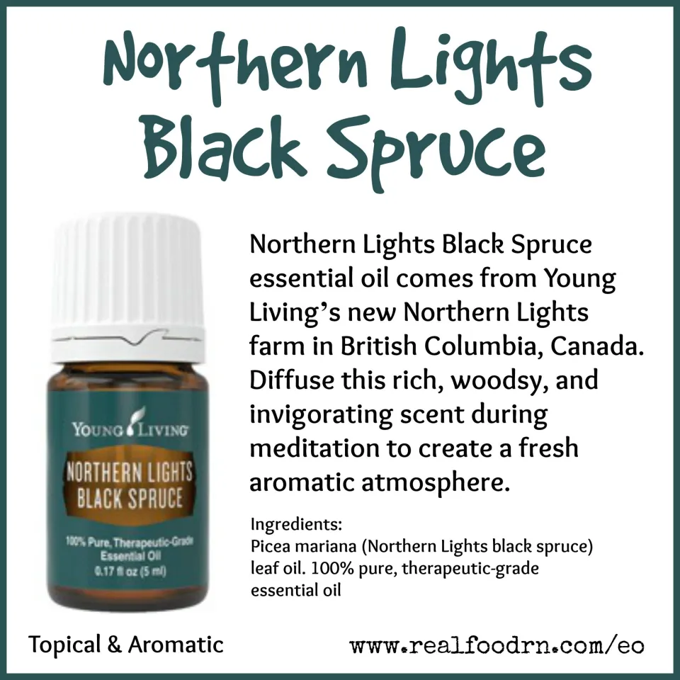 100% Original Young Living Northern Lights Blacks Spruce Pure